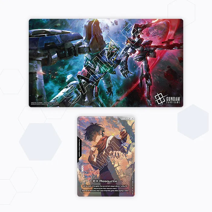 Official Playmat & Card Set Mobile Suit Gundam 00